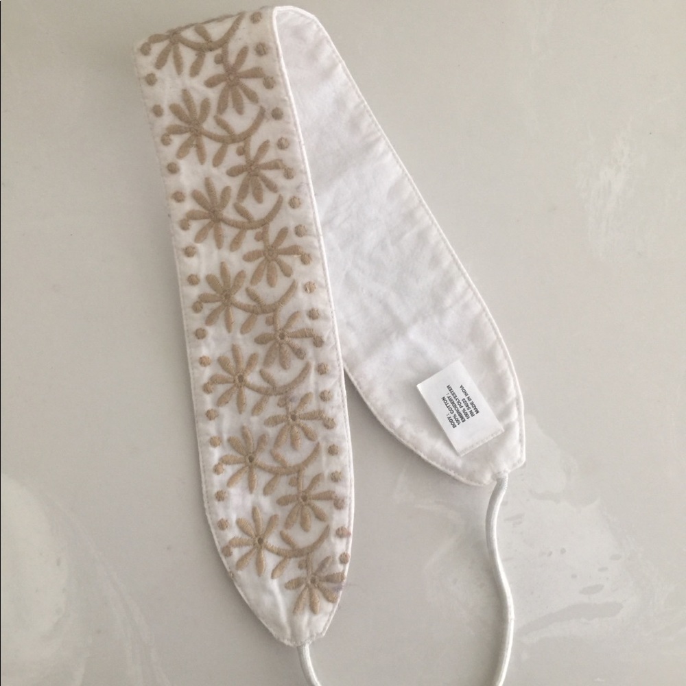 embroidered headband